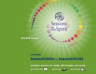 2011-2012 Seasons of the Spirit catalog - Judson Press