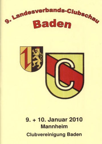 9. Badische Landesclubschau - Clubvereinigung Baden