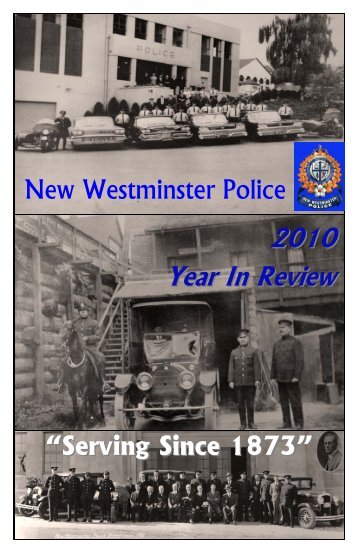 2010 Annual Report 1.pub - New Westminster Police