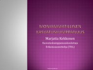 Moniammatillinen kasvatuskumppanuus - Sosiaalitaito