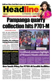 Livelihood, seminars highlight of Women's Month celebration
