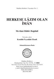 herkese lâzım olan îmân - cubuklukoyu