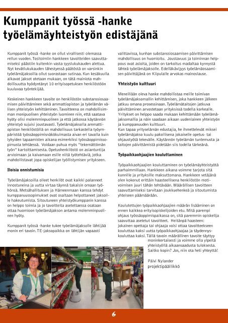 Ammattiopiston kuulumisia, kesÃ¤kuu 2010 (pdf) - Kiipula, Kiipulan ...