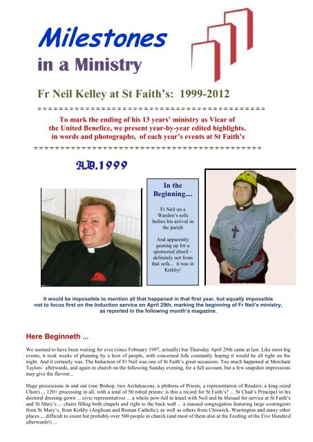 July 2012 - St Faith's home page