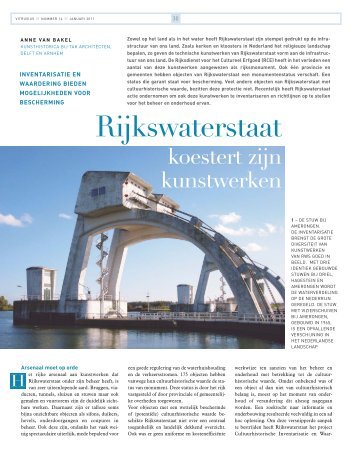 Rijkswaterstaat kunstwerken - vakbladvitruvius.nl