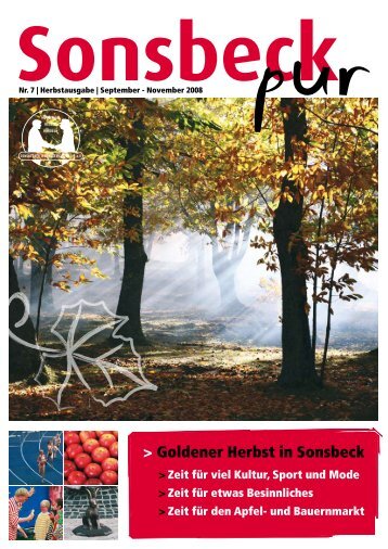 Goldener Herbst in Sonsbeck - Sonsbeck pur