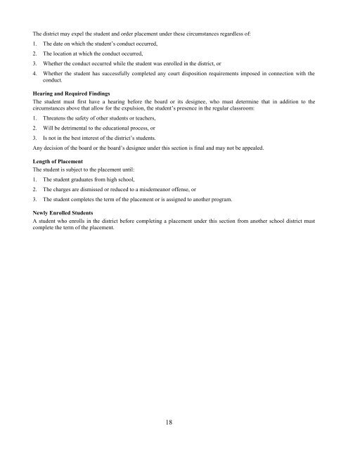 Student Code of Conduct 2011-2012 - Rockwall ISD