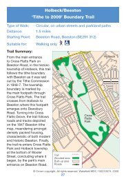 Holbeck (Beeston) - Tracks in Time, the Leeds Tithe Map Project