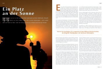 Ein Platz an der Sonne - Drinks - Das Magazin für Barkeeper & Gäste