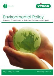 Environmental Policy (200KB) - Vygon