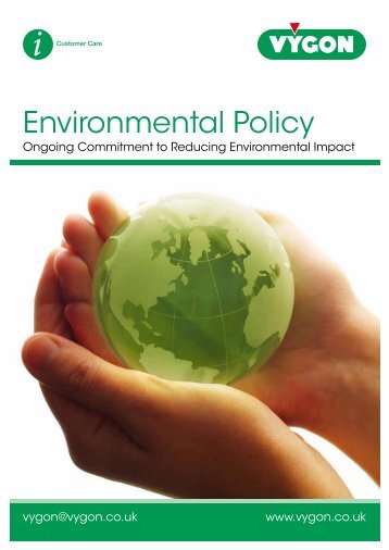 Environmental Policy (200KB) - Vygon