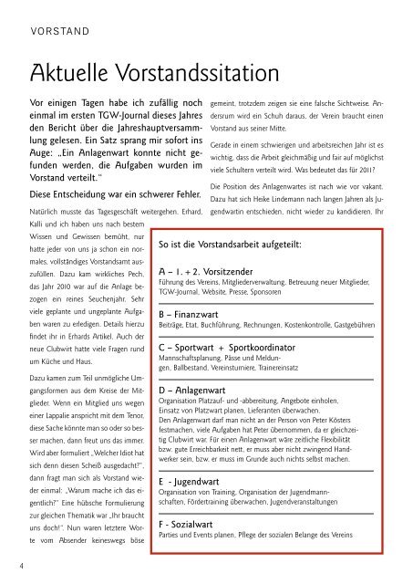 Tennisschule Dohmes & Golomb - TGW-Website - on the line