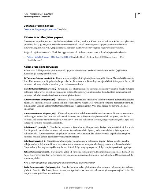 Flash Cs5.5 TÃ¼rkÃ§e EÄitim KitabÄ± (Adobe.com-Pdf)