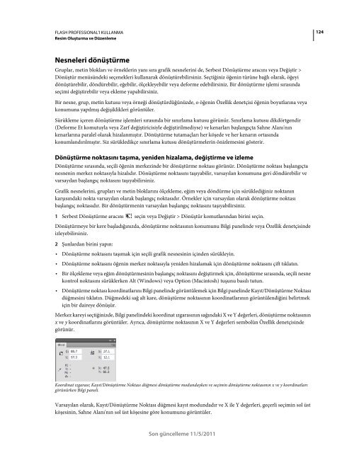 Flash Cs5.5 TÃ¼rkÃ§e EÄitim KitabÄ± (Adobe.com-Pdf)