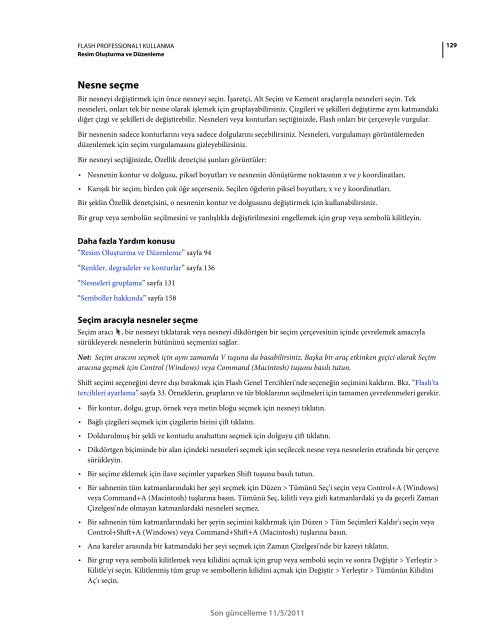 Flash Cs5.5 TÃ¼rkÃ§e EÄitim KitabÄ± (Adobe.com-Pdf)