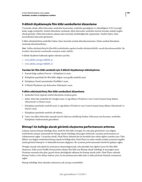 Flash Cs5.5 TÃ¼rkÃ§e EÄitim KitabÄ± (Adobe.com-Pdf)
