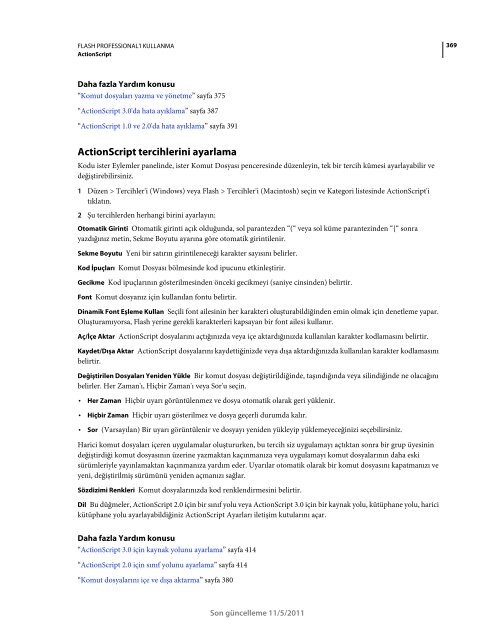 Flash Cs5.5 TÃ¼rkÃ§e EÄitim KitabÄ± (Adobe.com-Pdf)