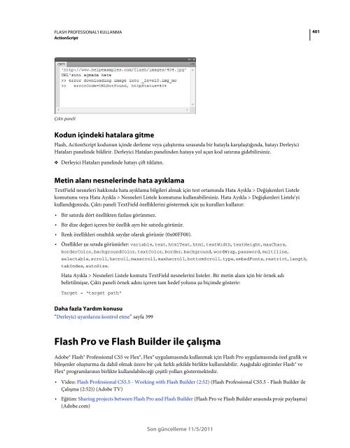 Flash Cs5.5 TÃ¼rkÃ§e EÄitim KitabÄ± (Adobe.com-Pdf)