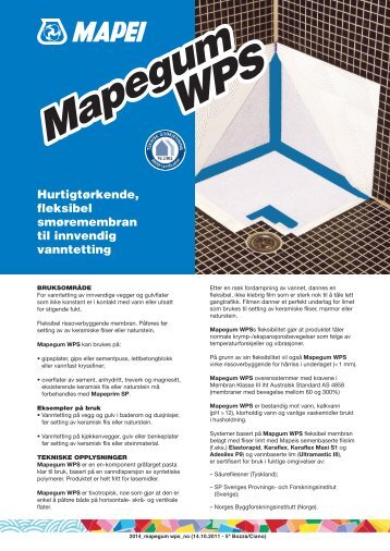 Teknisk datablad - Mapei