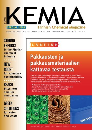 in the Finnish chemical industry - Kemia-lehti