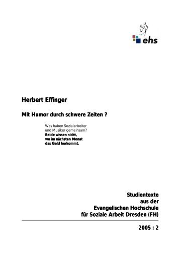 Herbert Effinger Herbert Effinger Mit Humor durch ... - Jugendfest