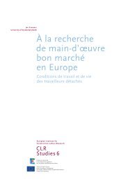 À la recherche de main-d'œuvre bon marché en Europe