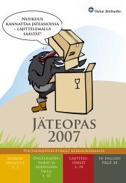 Jäteopas 2007 (pdf) - Oulu
