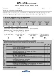 HCL-32 Klinisk version - Viss