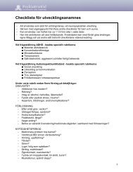 Checklista för utvecklingsanamnes