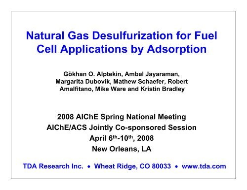 sulfur applications
