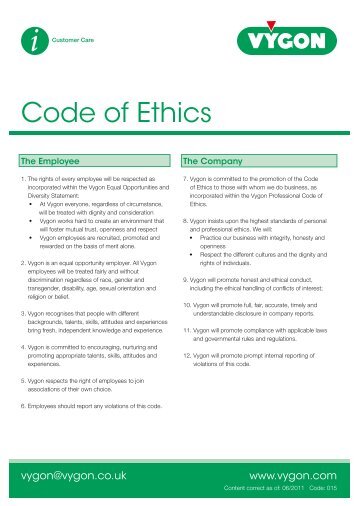 Ethics policy(email).pdf - Vygon (UK)