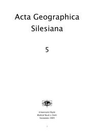 nr 5 - WydziaÅ Nauk o Ziemi Uniwersytetu ÅlÄskiego