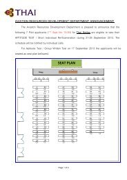 Seat Plan TG &TS - tg pilot recruitment