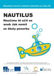 Kompetence k učení v projektu Nautilus - Scio