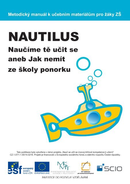 Kompetence k učení v projektu Nautilus - Scio