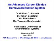 An Advanced Carbon Dioxide Removal/Reduction System
