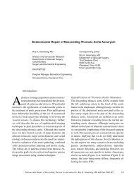 Endovascular Repair of Descending Thoracic Aorta ... - TeraRecon