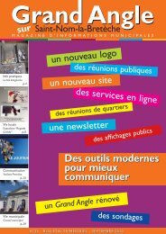 Bulletin municipal nÂ° 25 - Saint Nom la BretÃ¨che