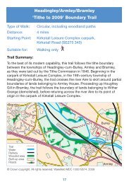 Headingley / Bramley / Armley - Tracks in Time, the Leeds Tithe Map ...