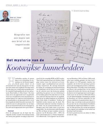 Het mysterie van de Kootwijkse hunnebedden - vakbladvitruvius.nl