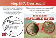 Stop EPA Overreach!