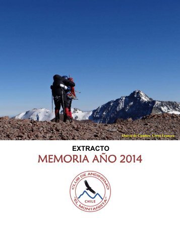 Club de Andinismo El Montañista - Extract Memoria Año 2014