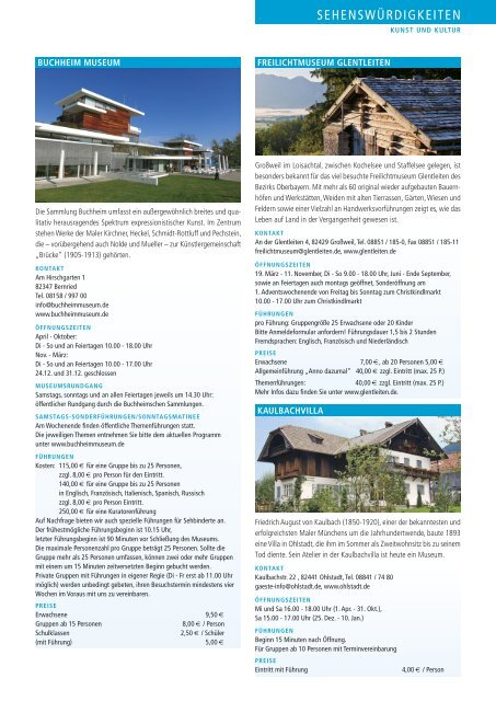 Sales Guide Murnau und Das Blaue Land