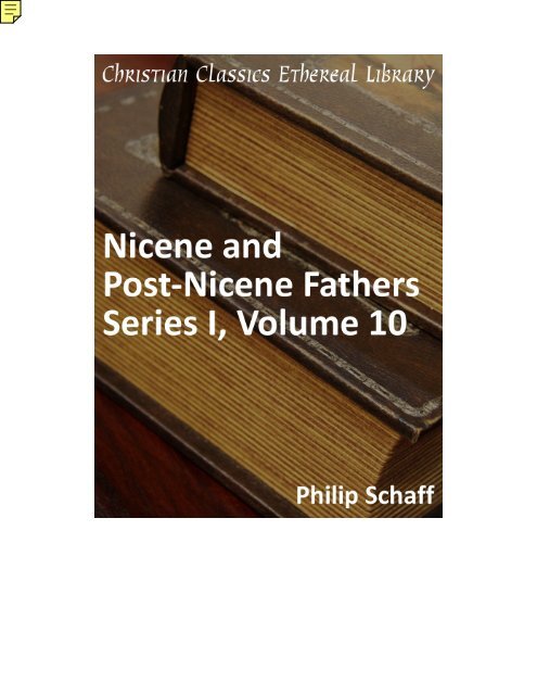 Nicene & Post-Nicene Fathers - 110