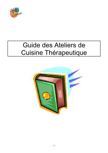 PDF sur la cuisine thÃ©rapeutique - ARS Poitou-Charentes