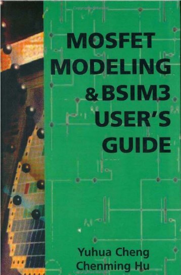 mosfet modeling & bsim3 user's guide