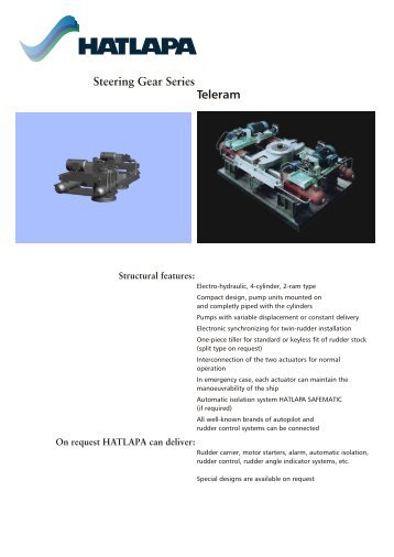 Steering Gear Series Teleram - archnav.de