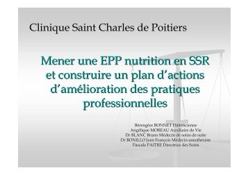 CLAN 2010 (EPP nutrition - ARS Poitou-Charentes