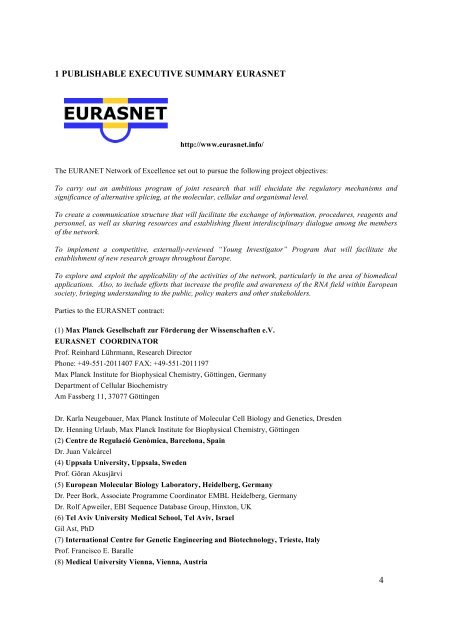 PDF file: EURASNET Annual Report 2008