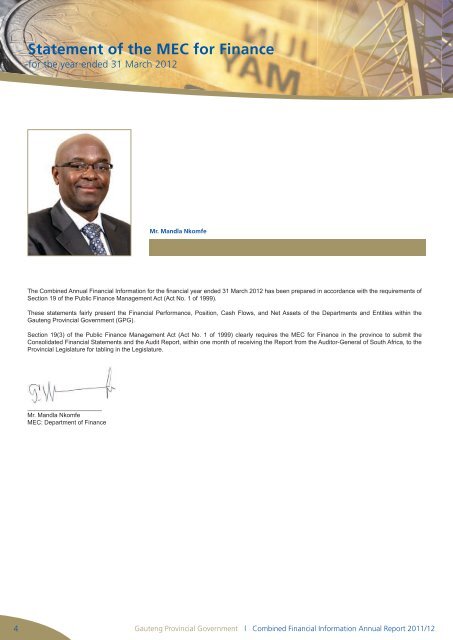 ACFI 2011/12.indd - Gauteng Provincial Treasury